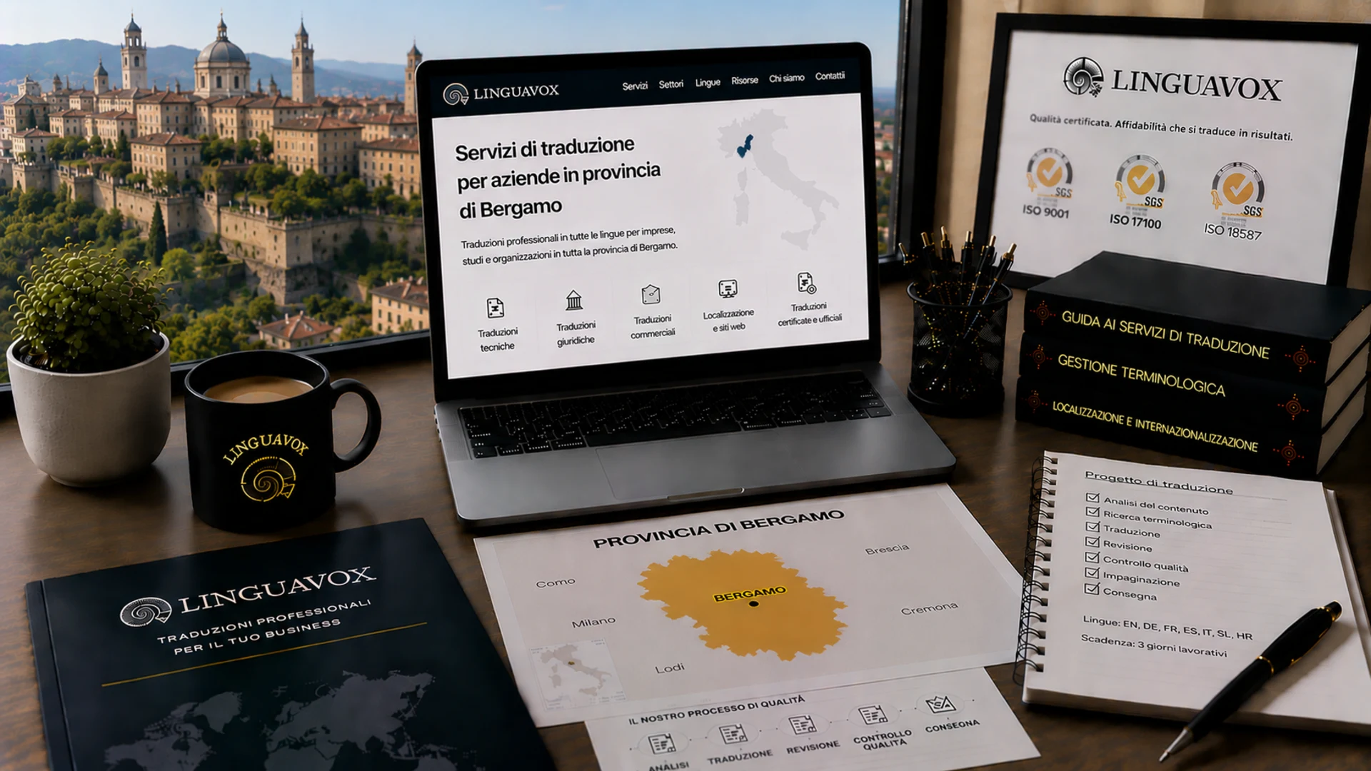 Servizi di traduzione per aziende in provincia di Bergamo - LinguaVox Italia