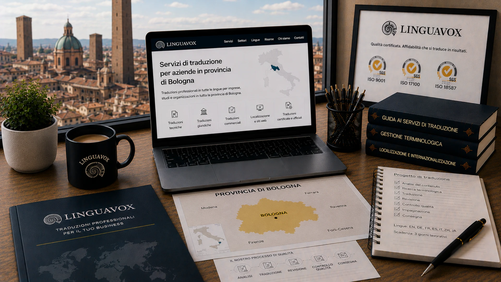 Servizi di traduzione per aziende in provincia di Bologna - LinguaVox Italia