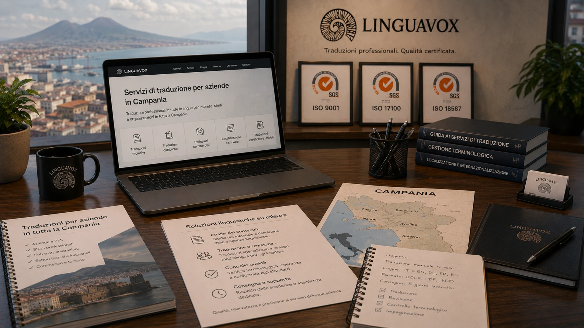 Servizi di traduzione per aziende in Campania - LinguaVox Italia