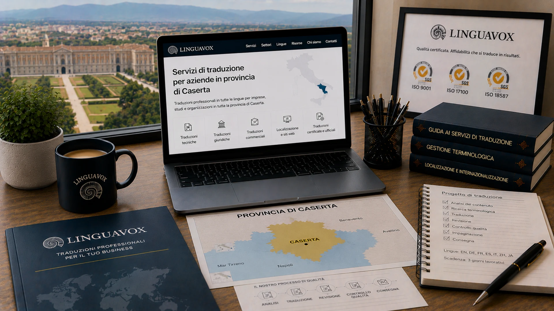 Servizi di traduzione per aziende in provincia di Caserta - LinguaVox Italia