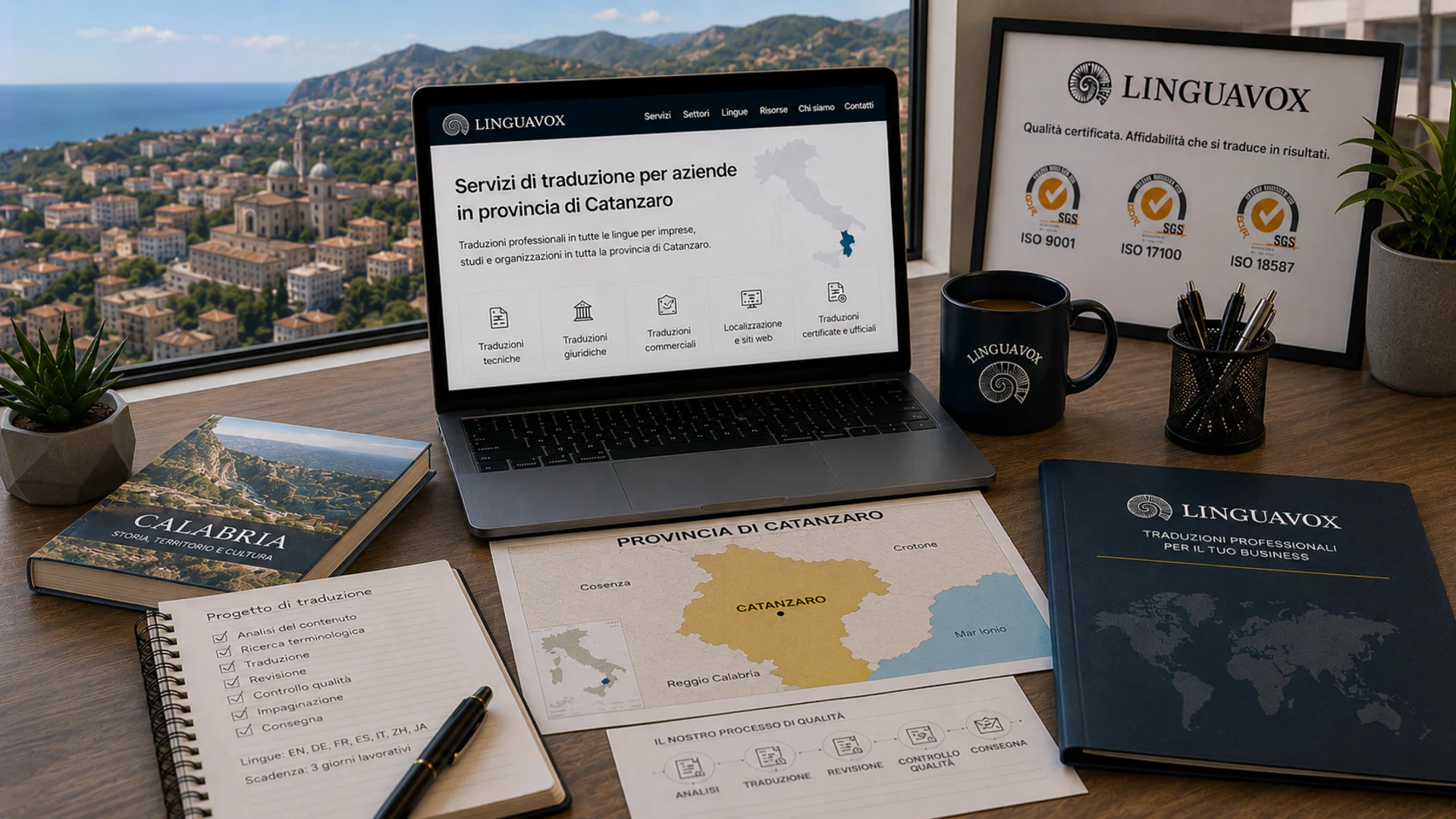 Servizi di traduzione per aziende in provincia di Catanzaro - LinguaVox Italia
