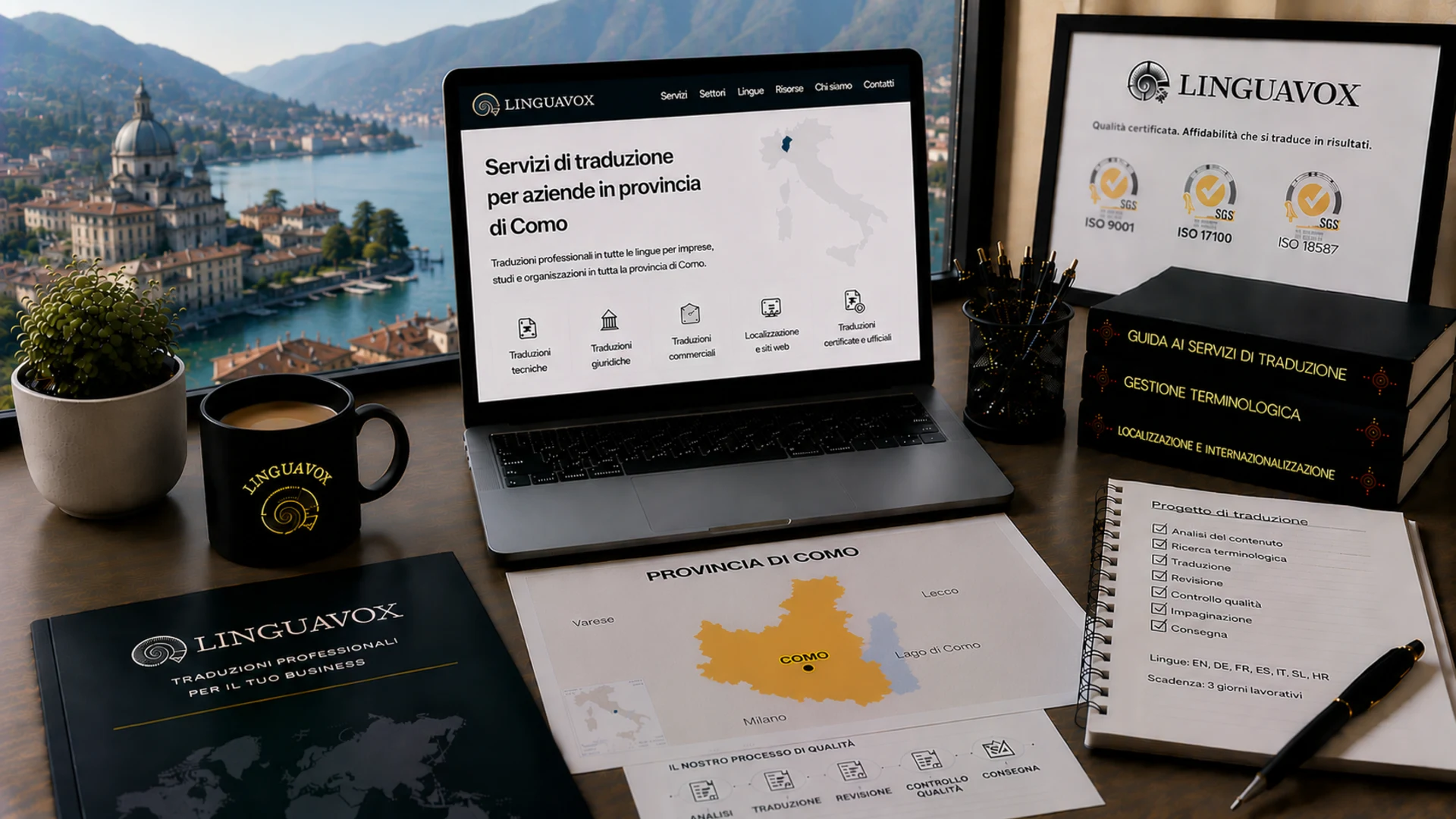 Servizi di traduzione per aziende in provincia di Como - LinguaVox Italia