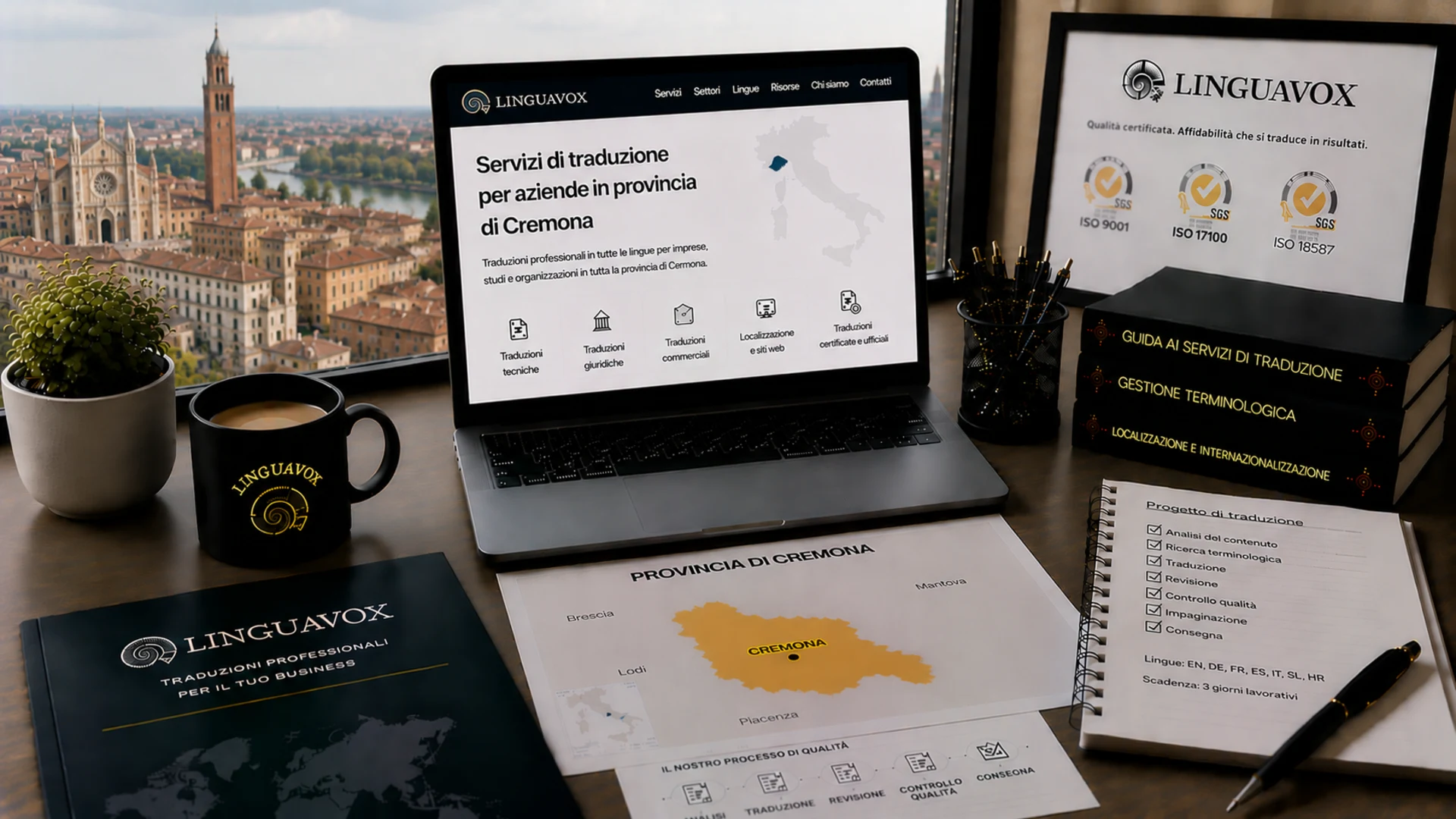 Servizi di traduzione per aziende in provincia di Cremona - LinguaVox Italia
