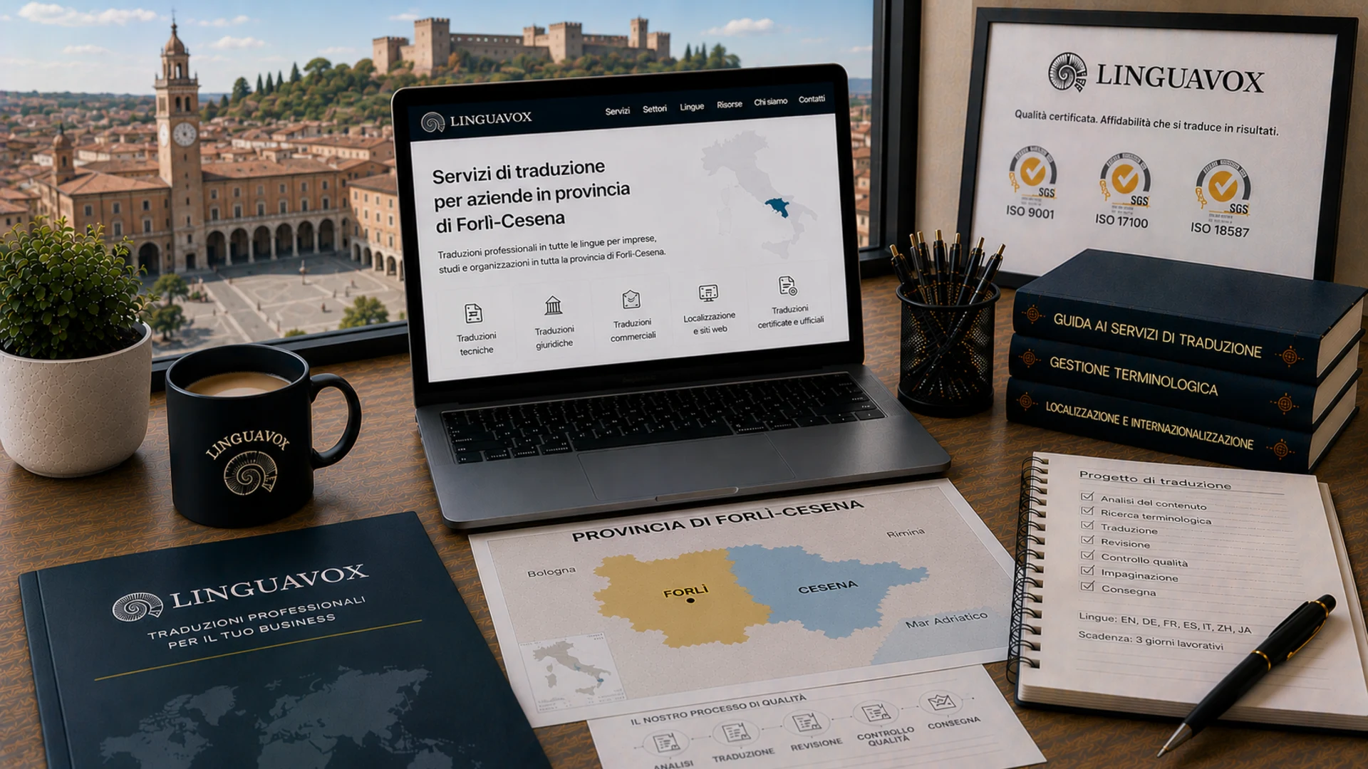 Servizi di traduzione per aziende in provincia di Forlì-Cesena - LinguaVox Italia