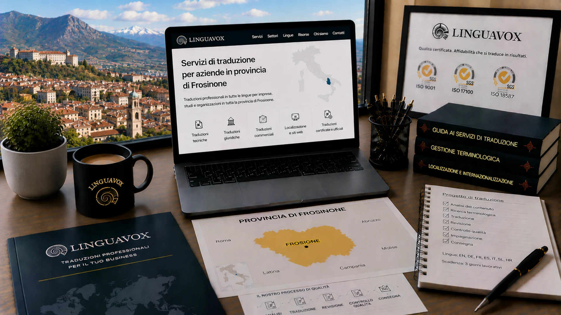 Servizi di traduzione per aziende in provincia di Frosinone - LinguaVox Italia