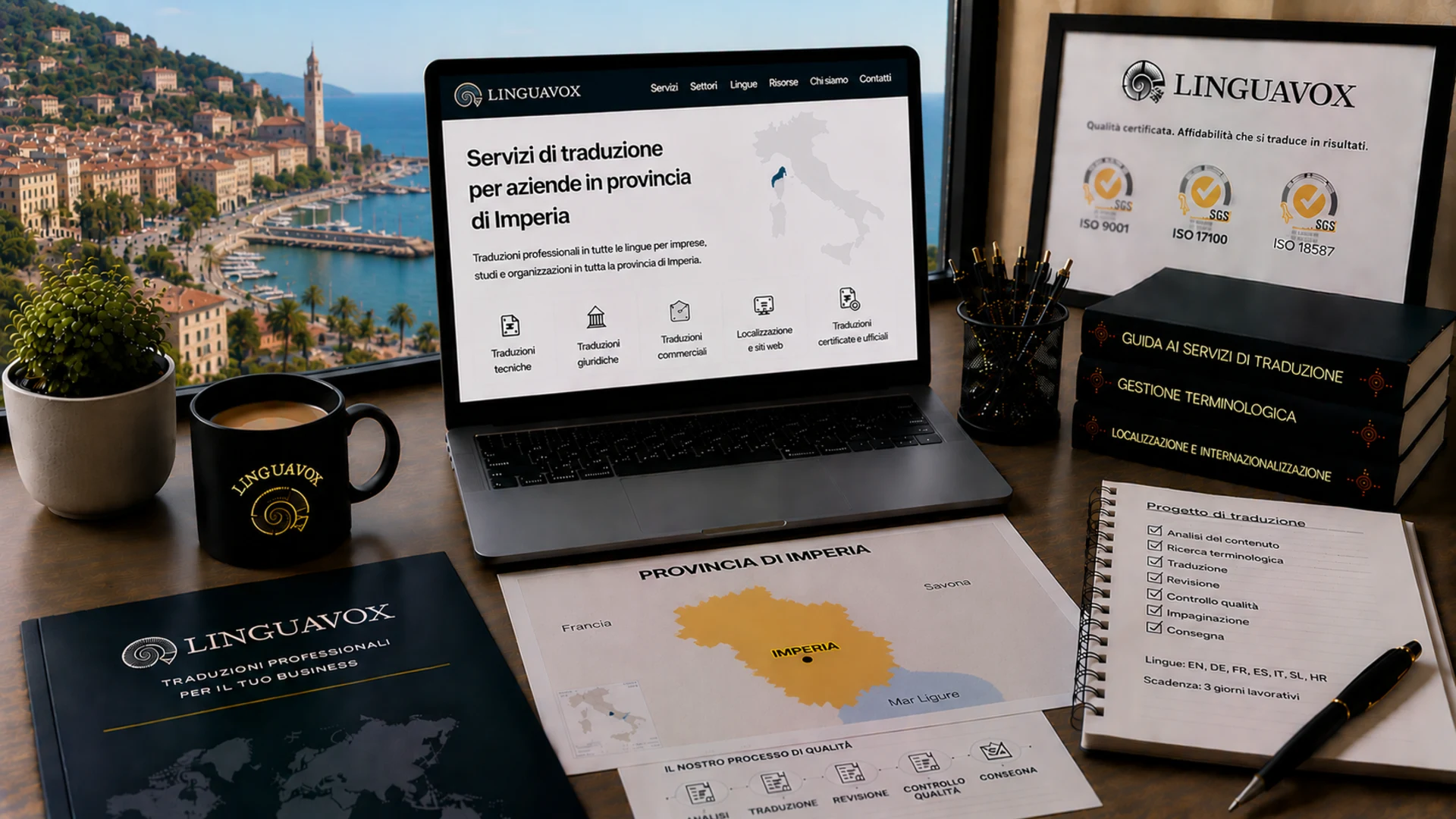 Servizi di traduzione per aziende in provincia di Imperia - LinguaVox Italia