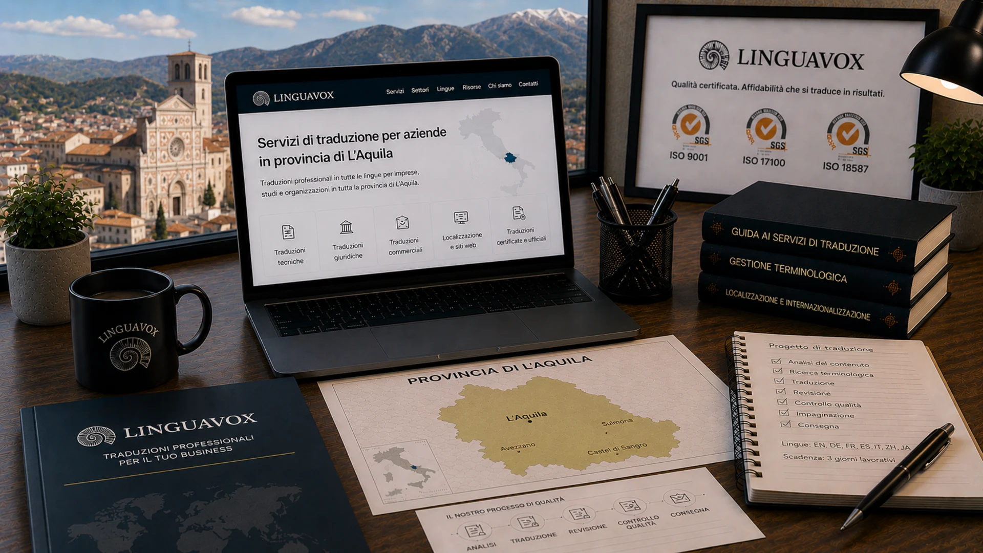 Servizi di traduzione per aziende in provincia dell’Aquila - LinguaVox Italia