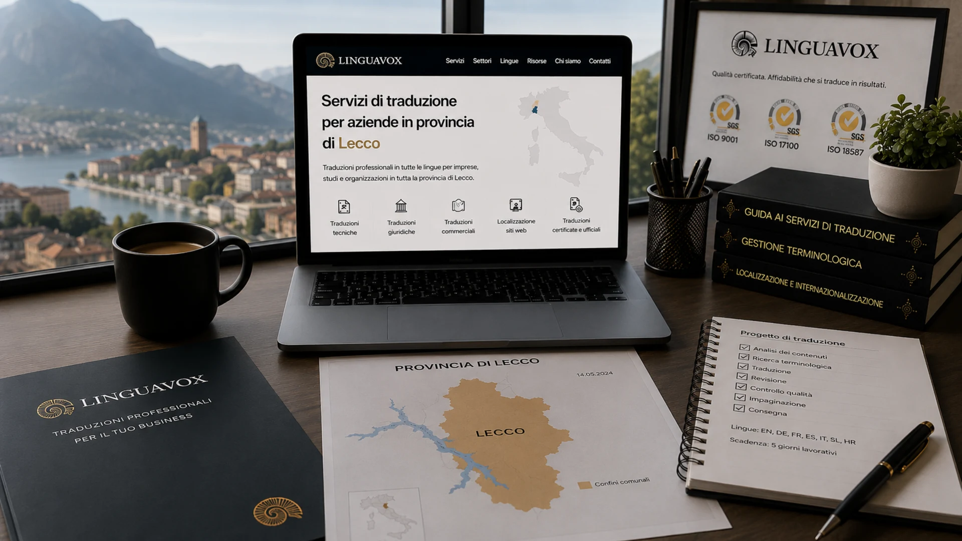 Servizi di traduzione per aziende in provincia di Lecco - LinguaVox Italia