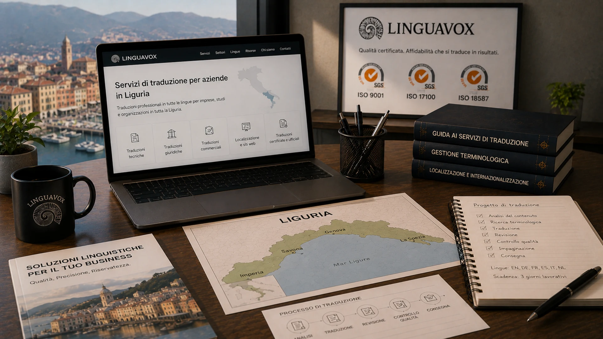 Servizi di traduzione per aziende in Liguria - LinguaVox Italia