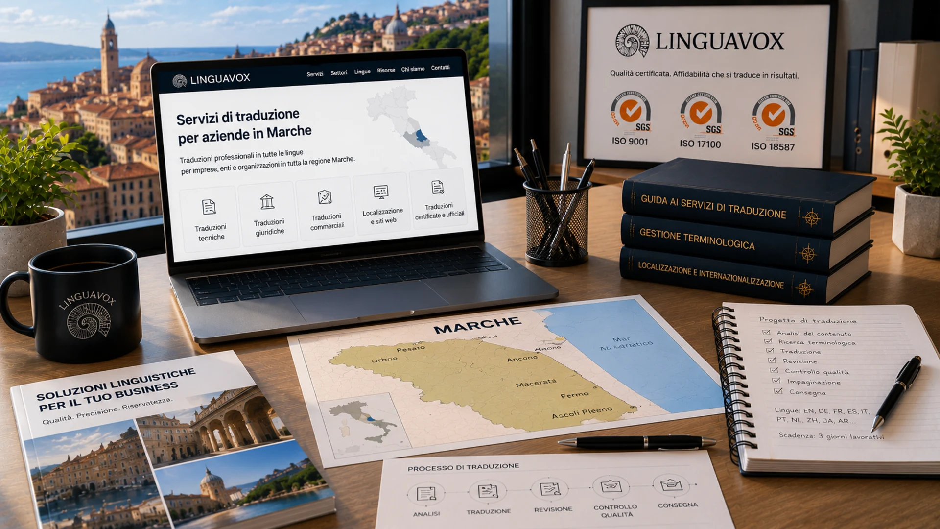 Servizi di traduzione per aziende nelle Marche - LinguaVox Italia