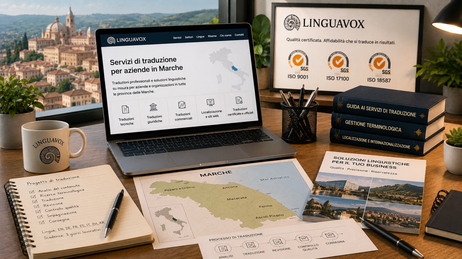 Servizi di traduzione per aziende nelle Marche - LinguaVox Italia