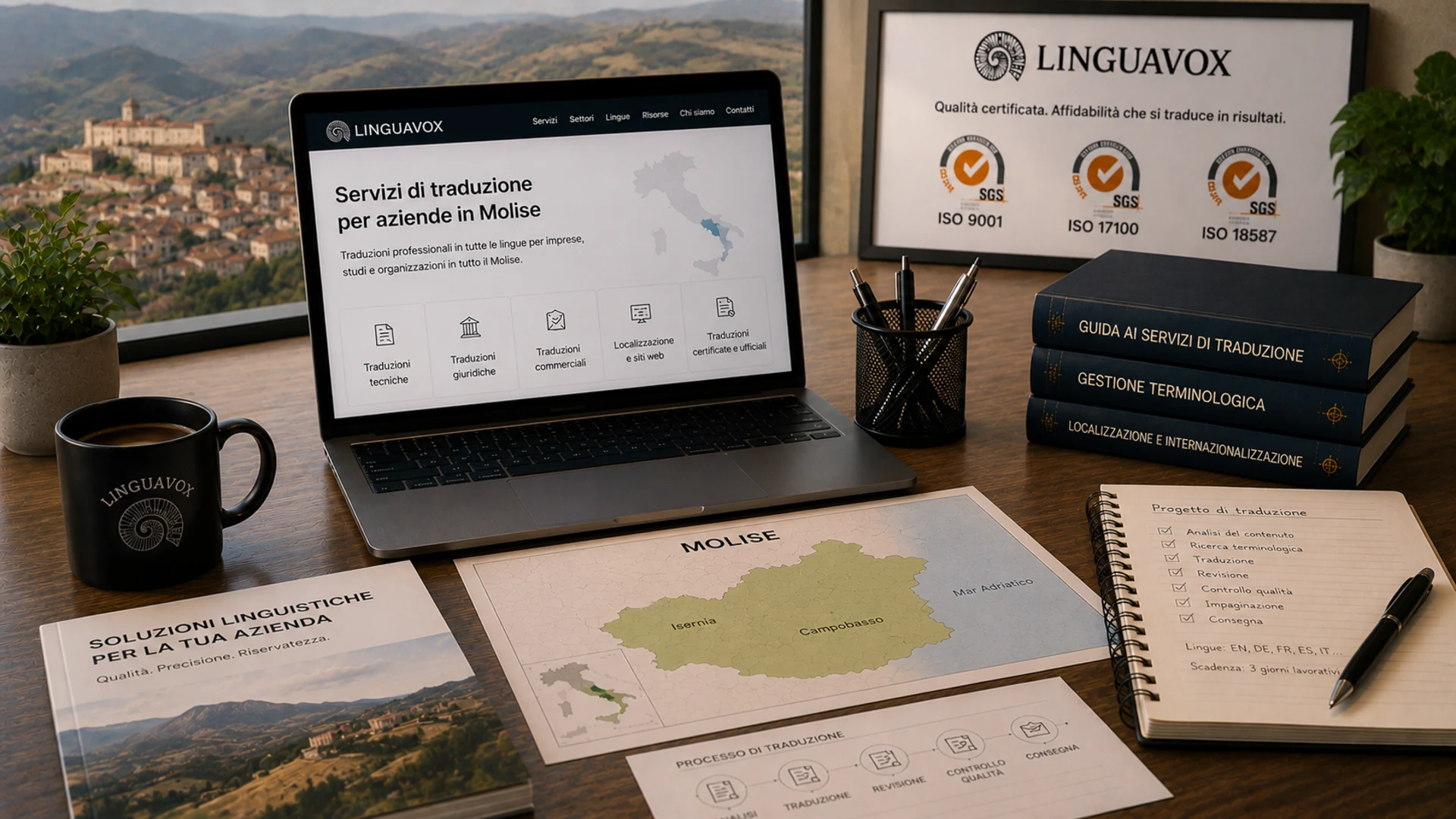 Servizi di traduzione per aziende in Molise - LinguaVox Italia
