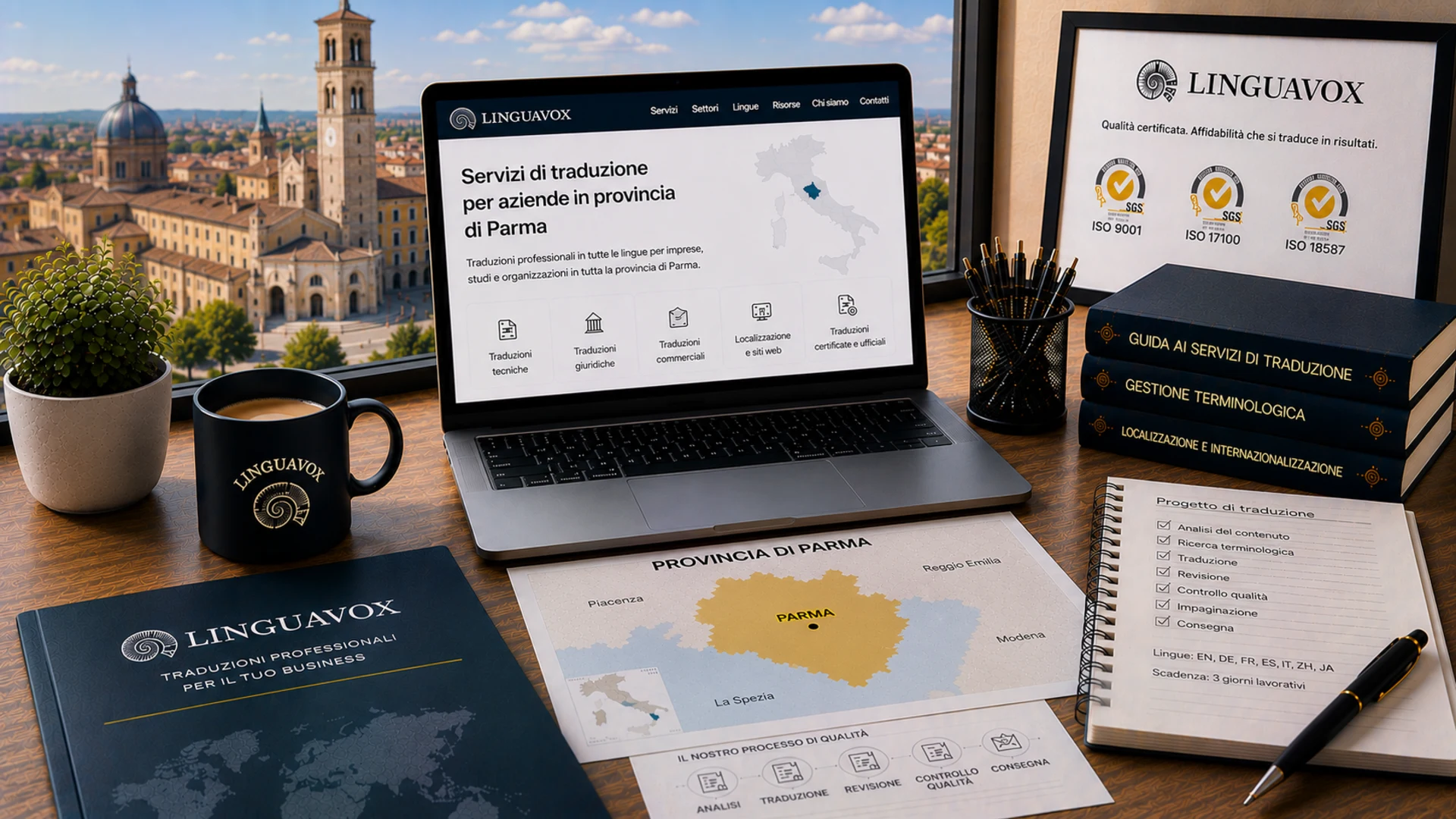 Servizi di traduzione per aziende in provincia di Parma - LinguaVox Italia