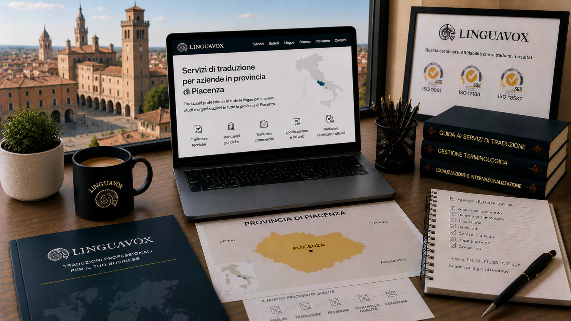 Servizi di traduzione per aziende in provincia di Piacenza - LinguaVox Italia