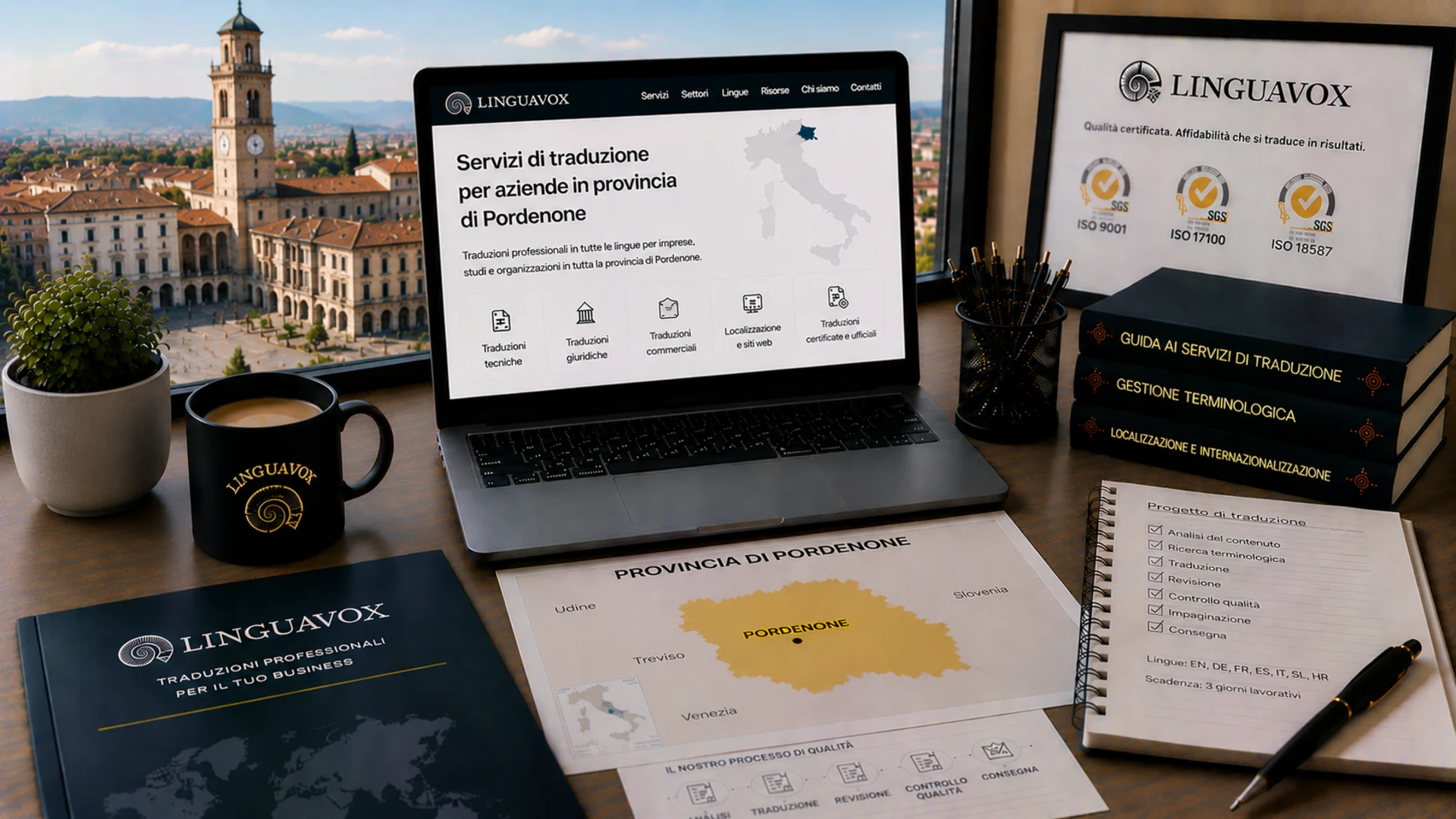 Servizi di traduzione per aziende in provincia di Pordenone - LinguaVox Italia