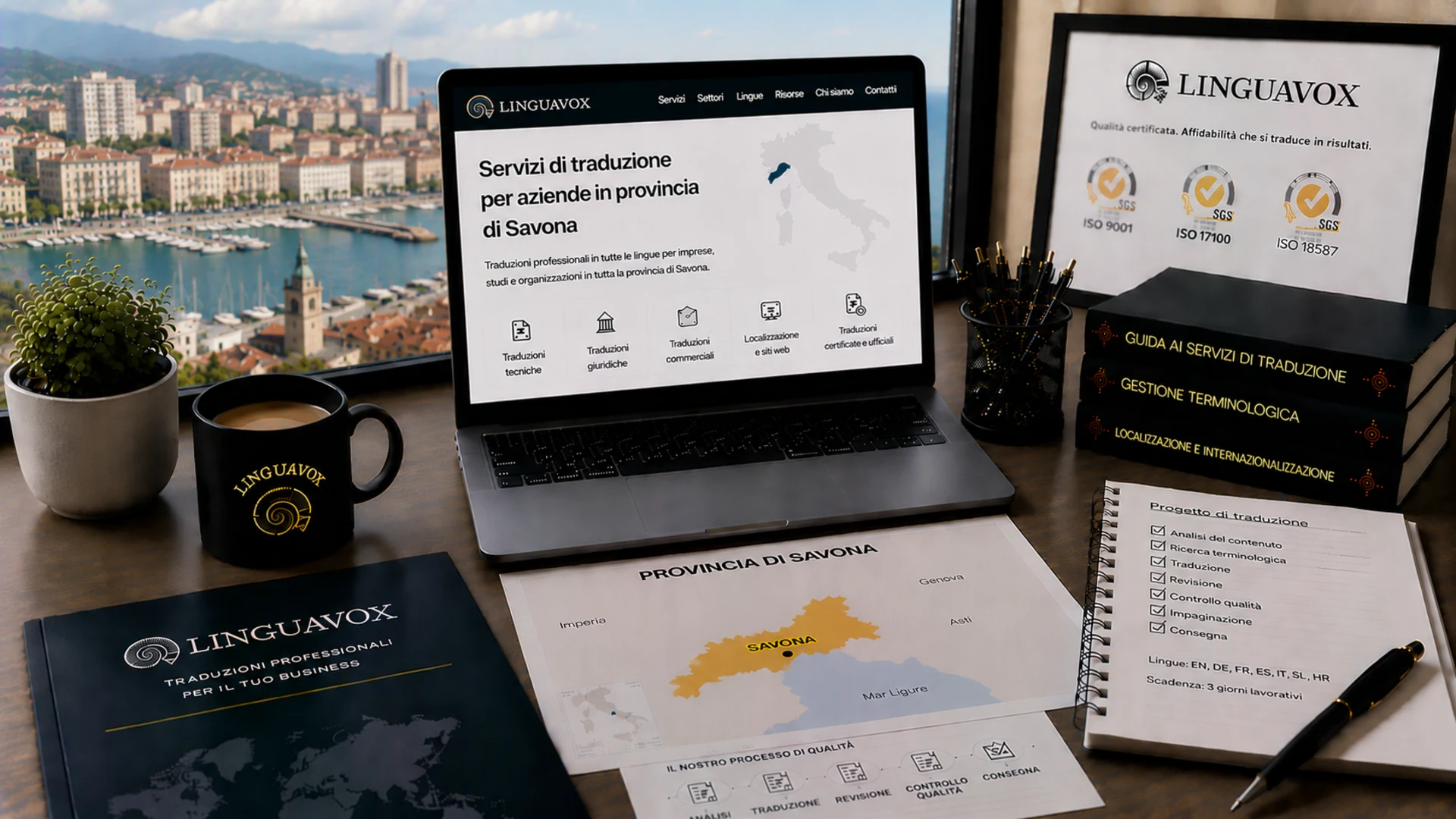 Servizi di traduzione per aziende in provincia di Savona - LinguaVox Italia