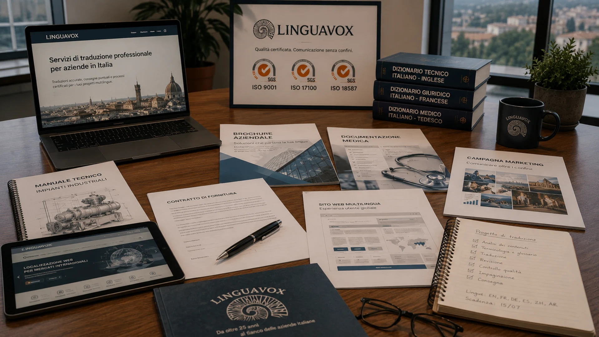 Traduzioni specializzate per settore - LinguaVox Italia