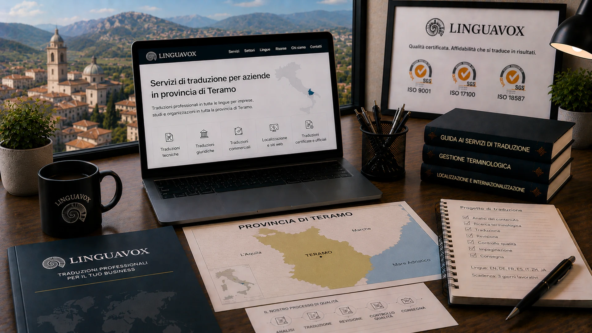 Servizi di traduzione per aziende in provincia di Teramo - LinguaVox Italia