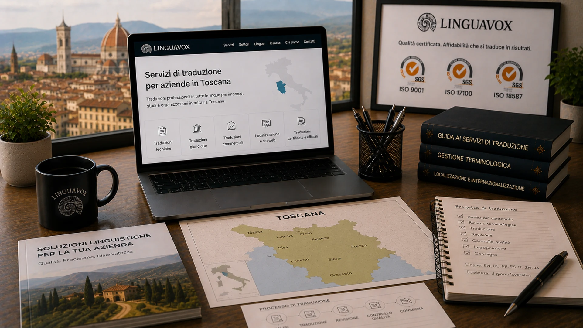 Servizi di traduzione per aziende in Toscana - LinguaVox Italia