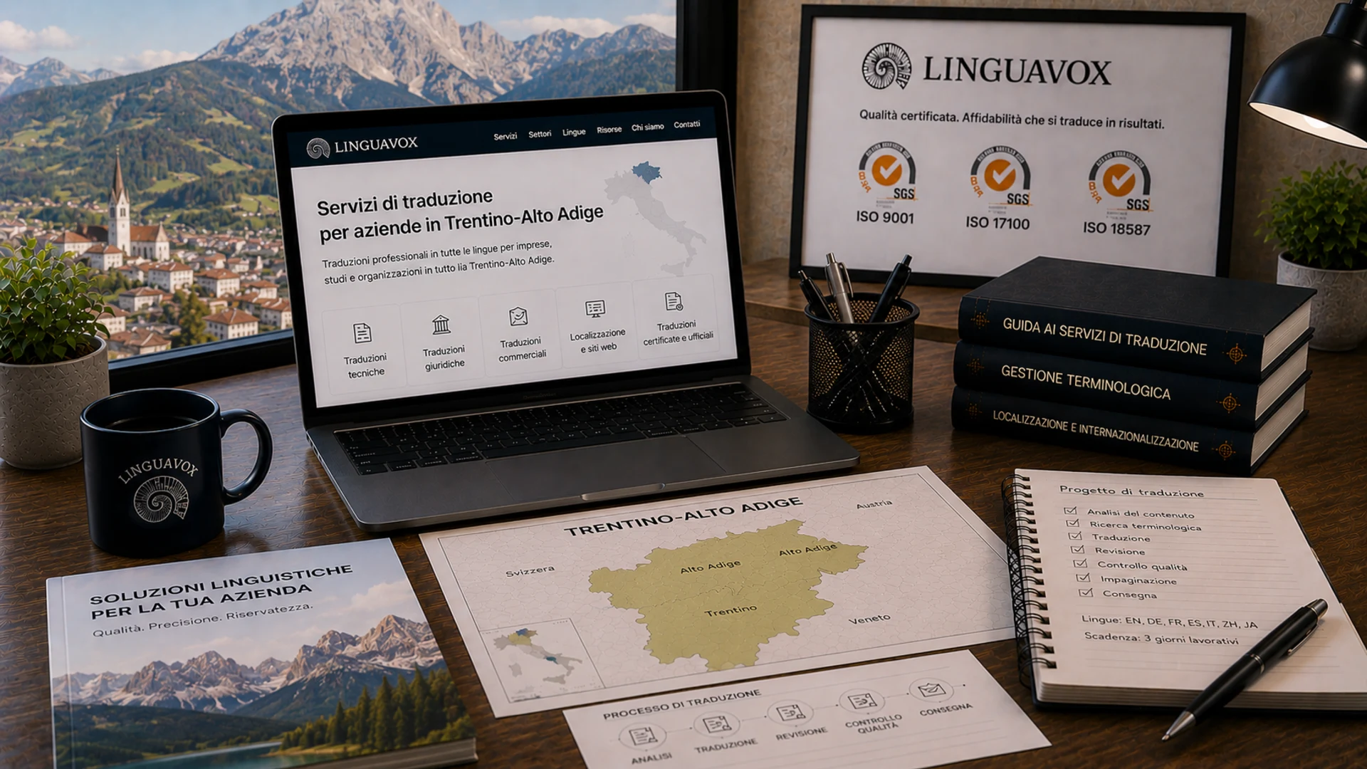 Servizi di traduzione per aziende in Trentino-Alto Adige - LinguaVox Italia