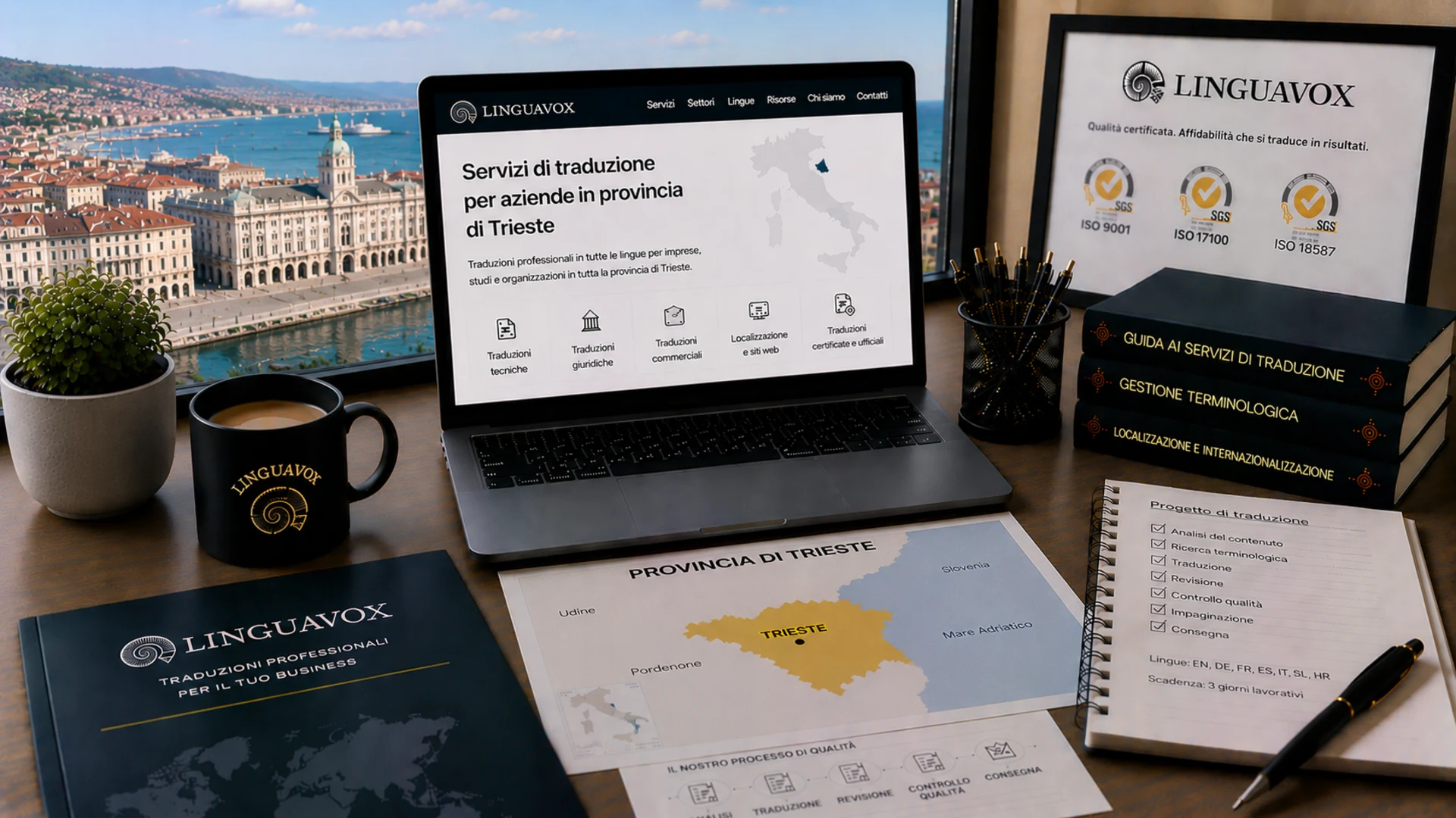 Servizi di traduzione per aziende in provincia di Trieste - LinguaVox Italia