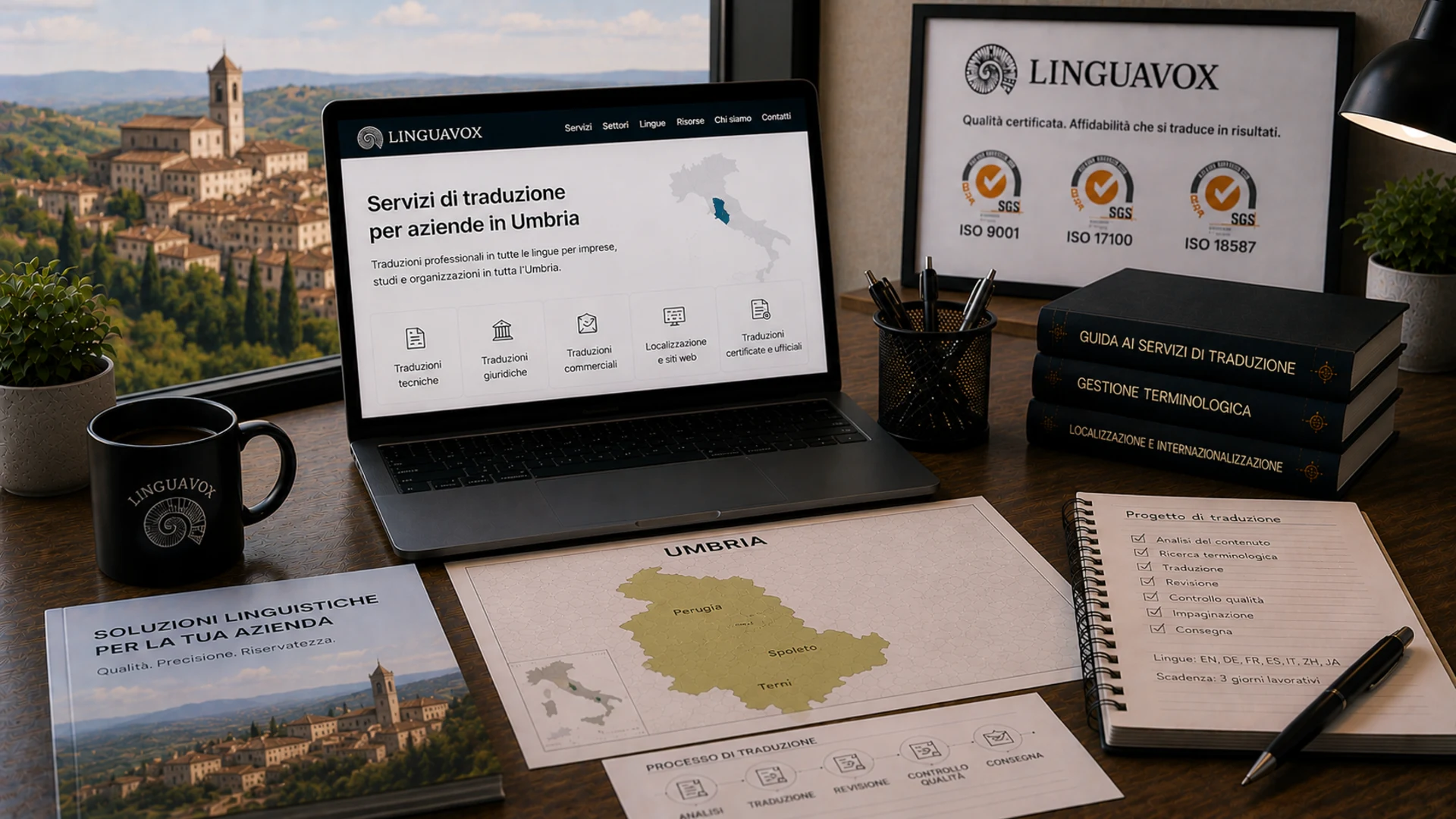 Servizi di traduzione per aziende in Umbria - LinguaVox Italia