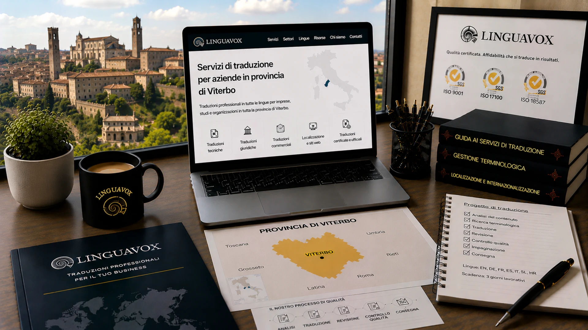 Servizi di traduzione per aziende in provincia di Viterbo - LinguaVox Italia